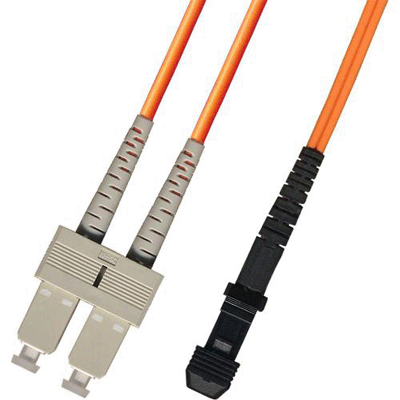 SC equip to MTRJ Multimode 50/125 Mode Conditioning Patch Cable